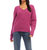 V-Neck Sweater In Pink - Pink