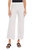 Wide-Leg Crop Pants In Off White - Off White