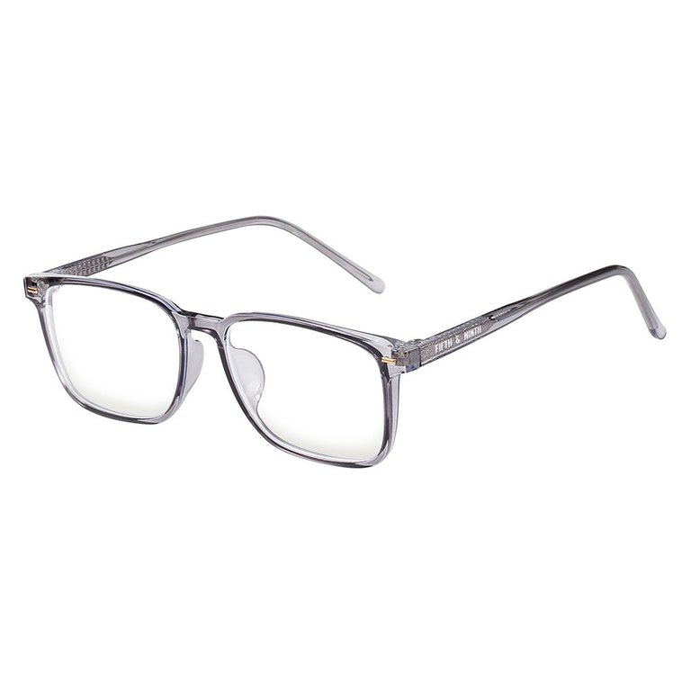 Aspen Blue Light Blocking Glasses - Transparent Gray