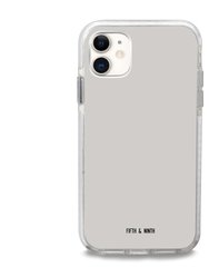 Bone iPhone Case - Light Grey
