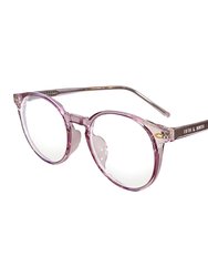 Chandler Eyeglass - Transparent Purple