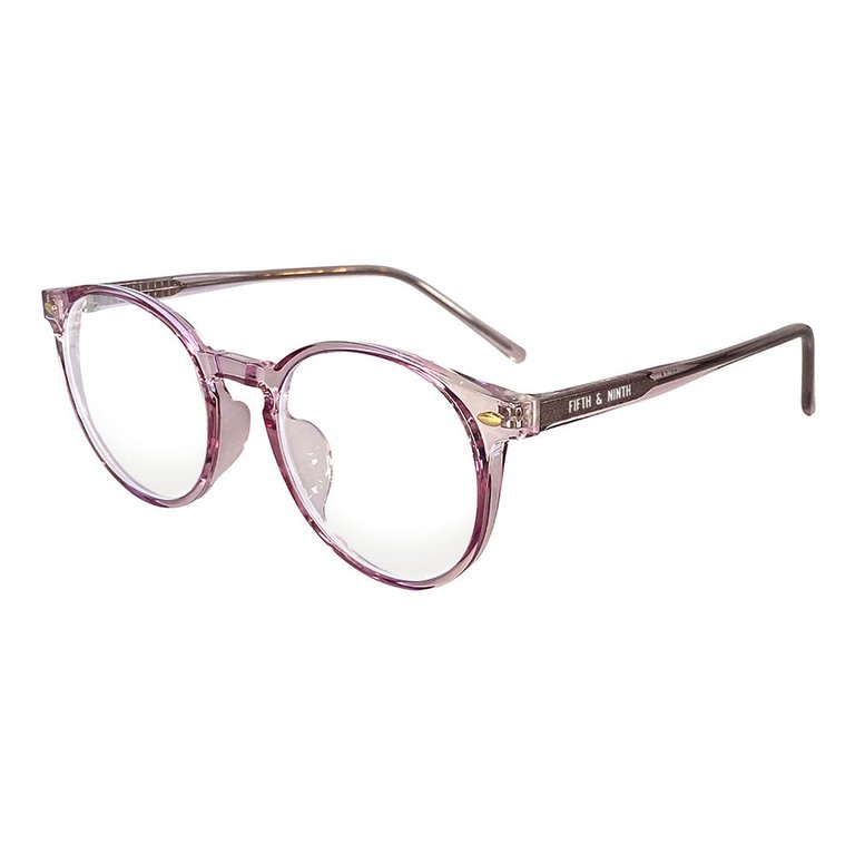 Chandler Eyeglass - Transparent Purple