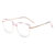 Chelsea Blue Light Blocking Glasses - Pink Ombré