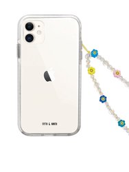 Daisies Beaded Phone Charm