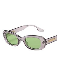 Maxi Sunglasses - Pistachio/Gray