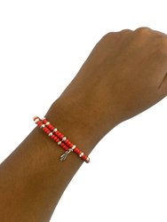 Mia Wrap Bracelet - Red