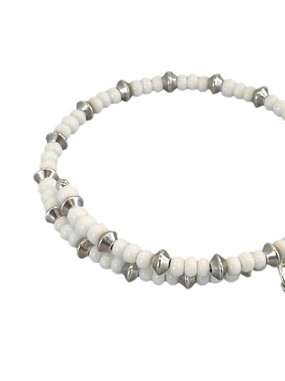 Fifth & Ninth Mia Wrap Bracelet - White product