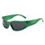 Racer Sunglasses - Green/Black