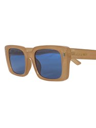 Toronto Sunglasses - Tan/Blue