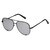 Walker Polarized Sunglasses - Silver Mirrored/Black