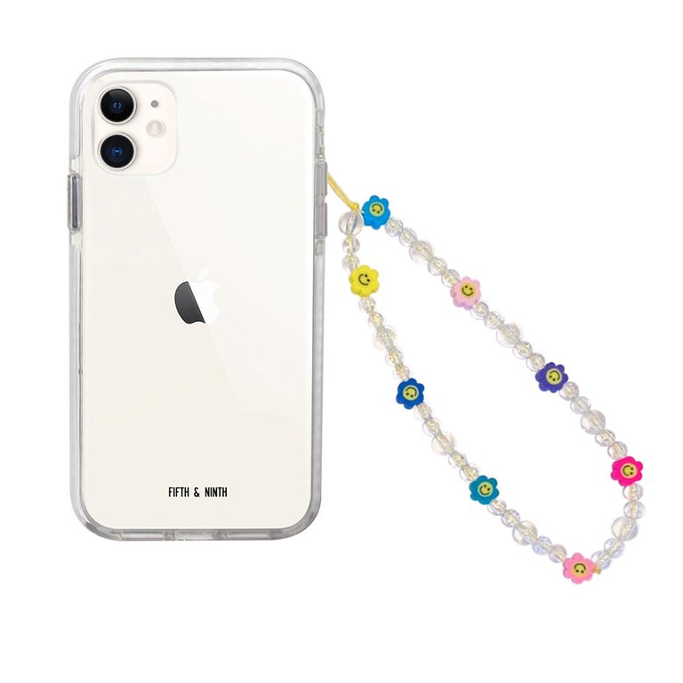 Daisies Beaded Phone Charm