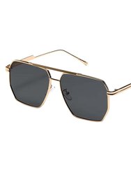 Goldie Polarized Sunglasses - Black/Gold