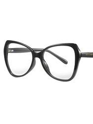 Margot Blue Light Glasses - Black