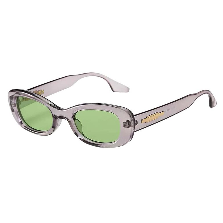Maxi Sunglasses - Pistachio/Gray
