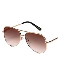 Walker Polarized Sunglasses - Blush/Gold