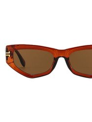 Wren Polarized Sunglasses - Brown