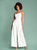 Marie Draped Jumpsuit - White