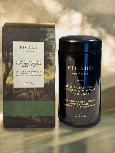 Figaro Apothecary Lush Botanical + Floating Mineral Bath Soak product