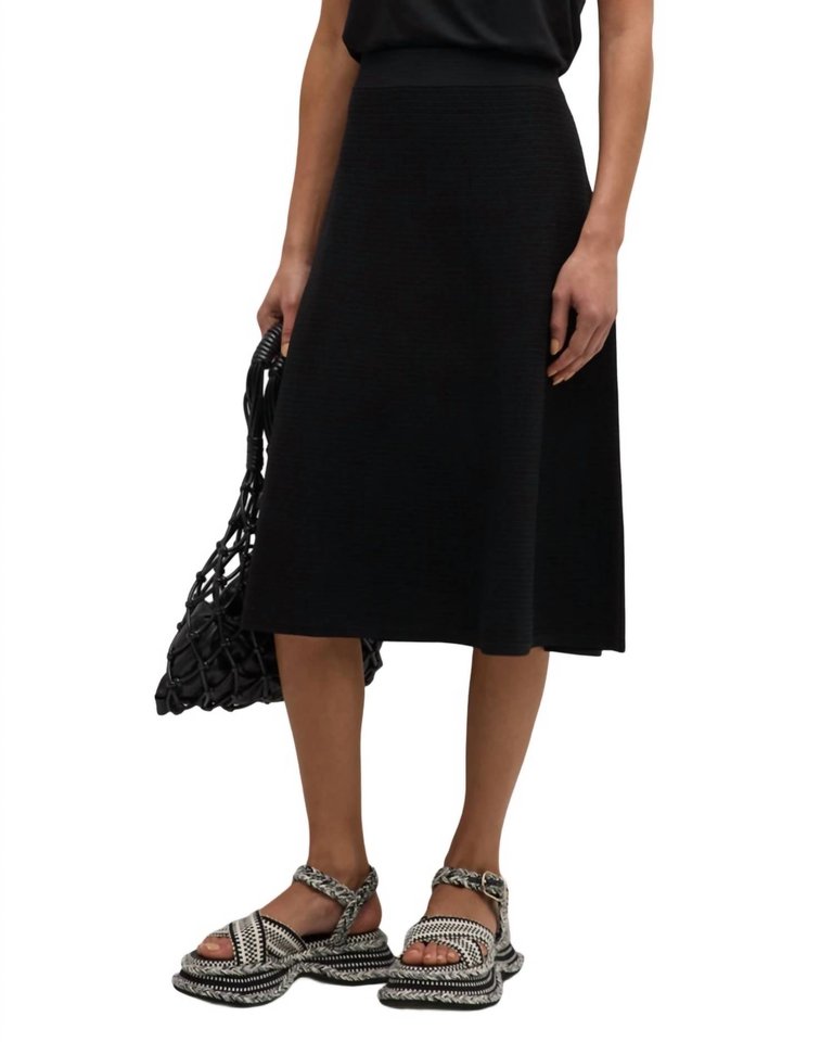 Gertrude Skirt In Black