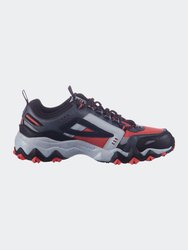 Men's Oakmont Trail  Running Shoes - Chili/Black/Castlerock
