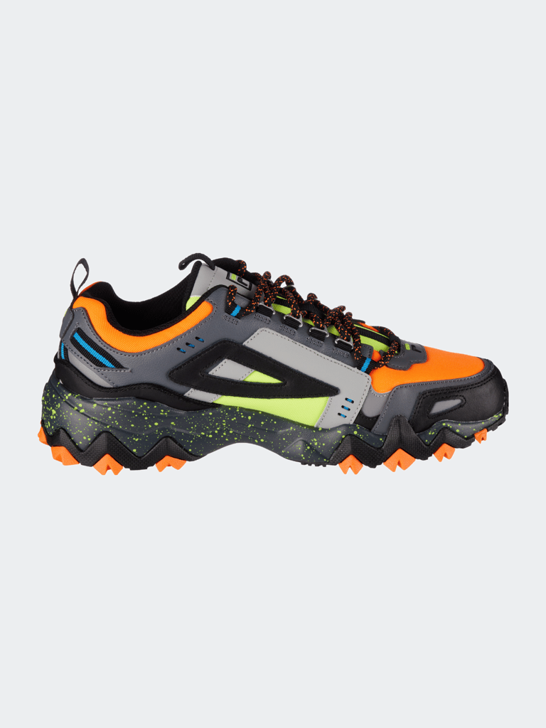 Men's Oakmont Trail  Running Shoes - Shocking Orange/Black/Safety Yellow