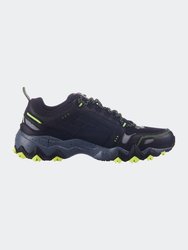 Men's Oakmont Trail  Running Shoes - Black/Safety Yellow/Castlerock
