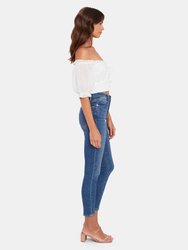 Eva Peasant Crop Top