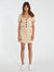 Venice Mini Dress - Biscuit