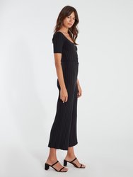 West Coast Rib Knit Culotte 