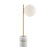 Anechdoche Gold And White Table Lamp