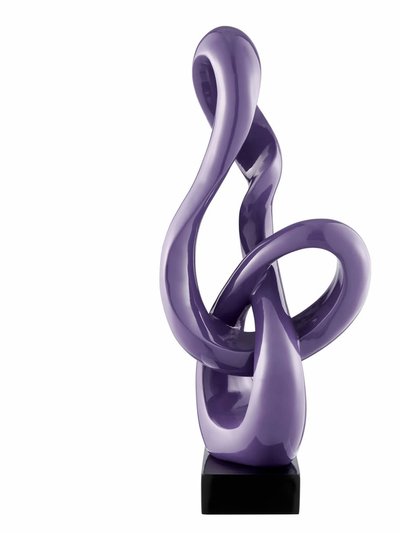 Finesse Decor Antilia Abstract Sculpture - Small Violet product