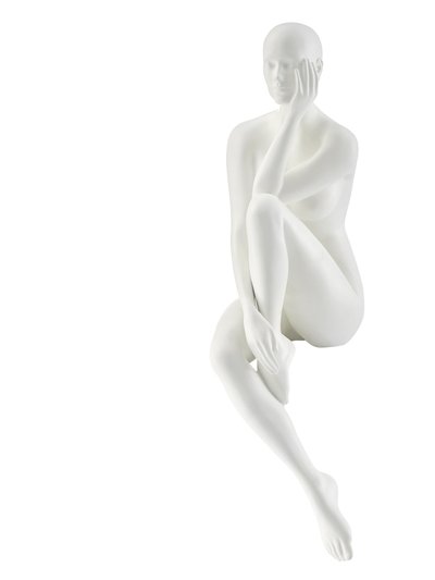 Finesse Decor Antoinette Doll Sculpture - Matte White product