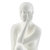 Antoinette Doll Sculpture - Matte White