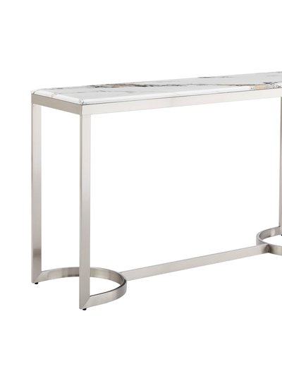 Finesse Decor Aristo Luxe Chrome Console Table product