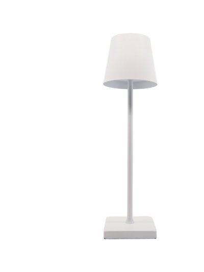 Finesse Decor Beam Column Rechargeable Table Lamp - White product