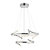 Beijing LED adjustable Round Chandelier - Chrome