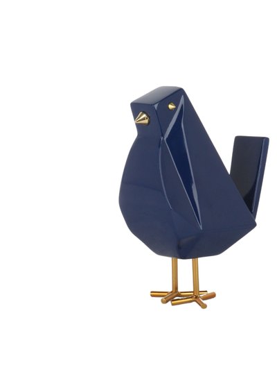 Finesse Decor Bird Sculpture - Navy Blue product