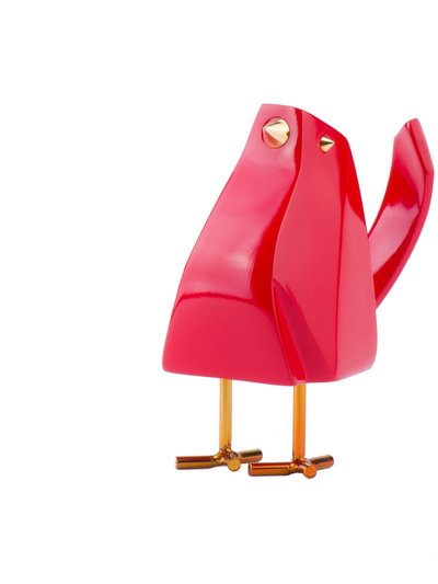 Finesse Decor Bird Sculpture - Red product