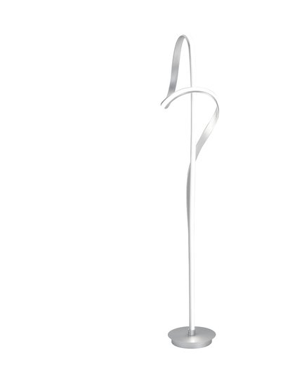 Finesse Decor Budapest LED Silver 63" Tall Floor Lamp With Dimmable product