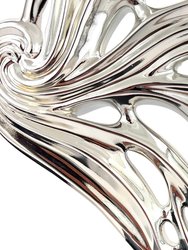 Butterfly Wings Chrome Sculpture