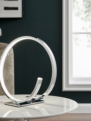 Circular Design Table Lamp - Led Strip