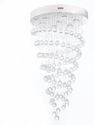 Crystal Chandelier Double Helix - Clear