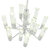 Crystal Cylinders Chandelier, Dimmable 16 Lights