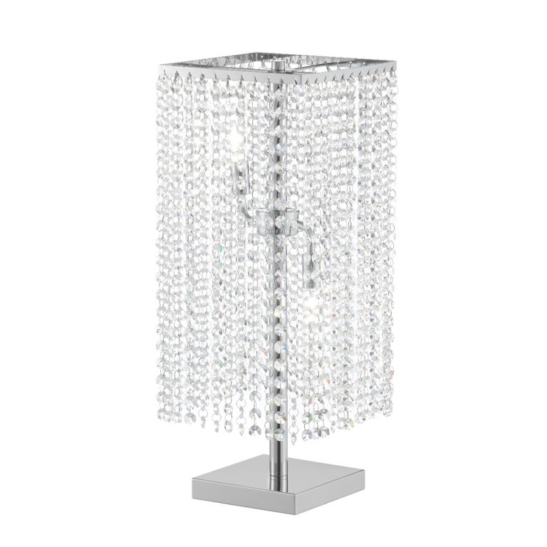 Crystal Strands Table Lamp - 2 Light