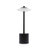 Glow Spaceship Rechargeable Table Lamp - Black