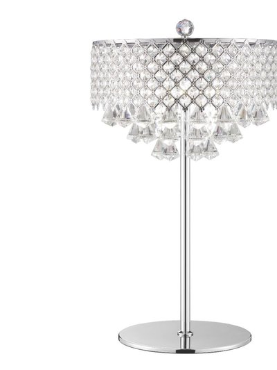 Finesse Decor Grand Chrome Table Lamp - 6 Light product