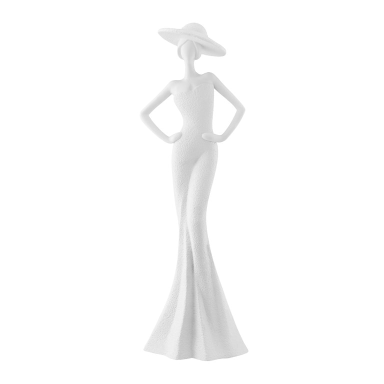 Ileana Sculpture, White