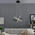 Knotted LED Dimmable Chandelier - Black