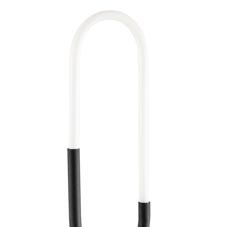 LED Single Clip Table Lamp - Matte Black