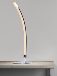 Modern Arc Design Table Lamp With LED Strip